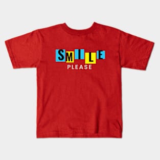 Smile please Kids T-Shirt